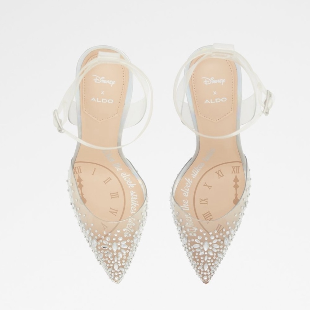 Disney x Aldo Cinderella glass slippers